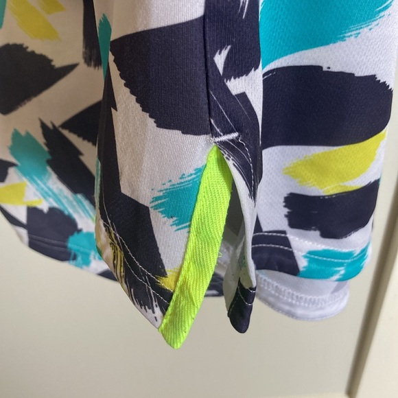 Asics Men's Match Graphic Short Sleeve - Multi/White - Picture 6 of 6